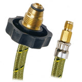 Pig Tail de Dos Vías 7/16" M. X 7/8" Izq. c/Maneral