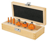 Juego de 6 brocas para router