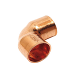 Codo de cobre de 90 grados