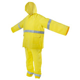 Impermeable con reflejantes 2 piezas