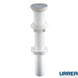 Contra con cubierta acero inoxidable  para lavabo