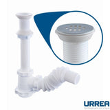 Céspol flexible bote grande cubierta acero inoxidable para lavabo
