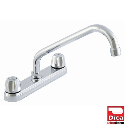 Mezcladora para fregadero 8”