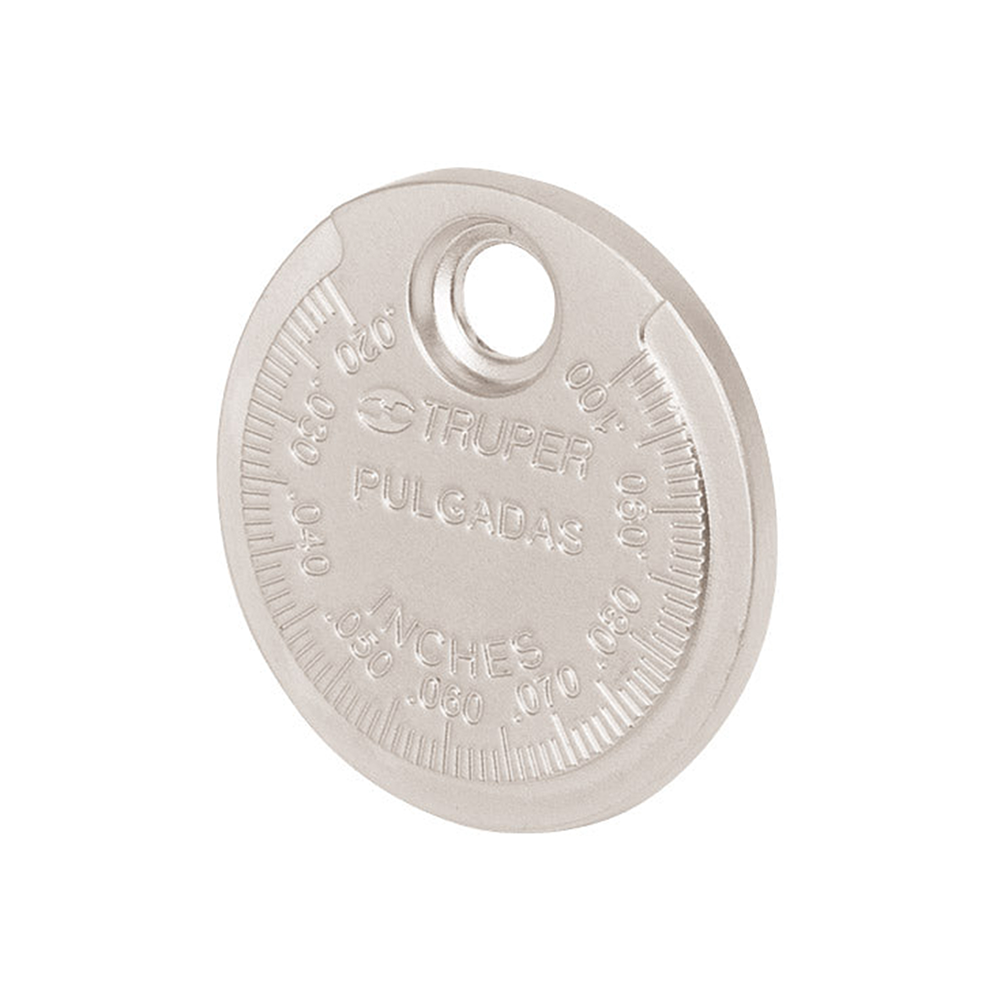 Calibrador de bujías tipo rampa