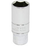 Dados para bujía con neopreno entrada 3/8"