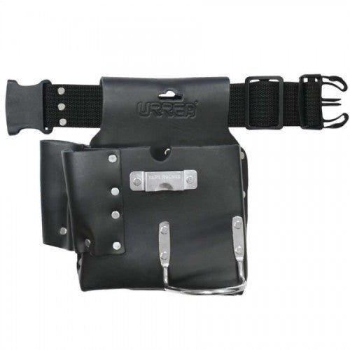 Estuche portaherramientas de vaqueta 6 compartimientos