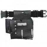 Estuche portaherramientas de vaqueta 6 compartimientos