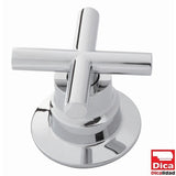 Juego de manerales cruceta grandes con chapetón