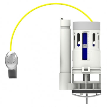 Válvula de Descarga Dual 2" para Sanitarios de una pieza con botón lateral/frontal