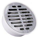 Coladera Universal con Rejilla Plástica Cromada