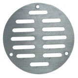 Rejilla para Coladera de Acero Inoxidable 4"