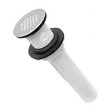 Contra de Plástico con rejilla de Acero Inoxidable para Lavabo