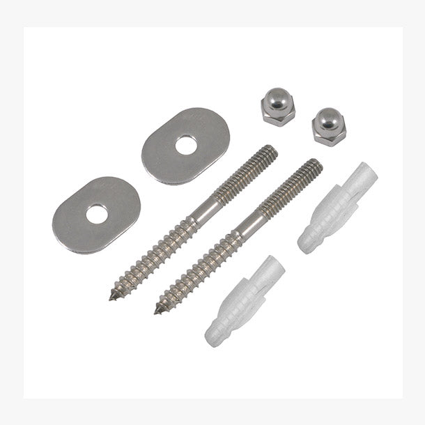 Tornillos de Sujeción para Sanitario de Acero Inoxidable