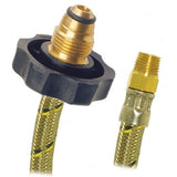 Pig Tail de Una Vía 1/4" M. X 7/8" Izq. c/Maneral