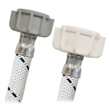 Conector Flexible para sanitario vinilo blanco