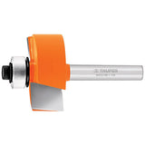 Broca rebajadora con balero para router