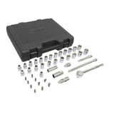 Juego de dados y accesorios combinados cuadro 1/2" 42 piezas