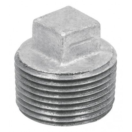 Tapon macho galvanizado